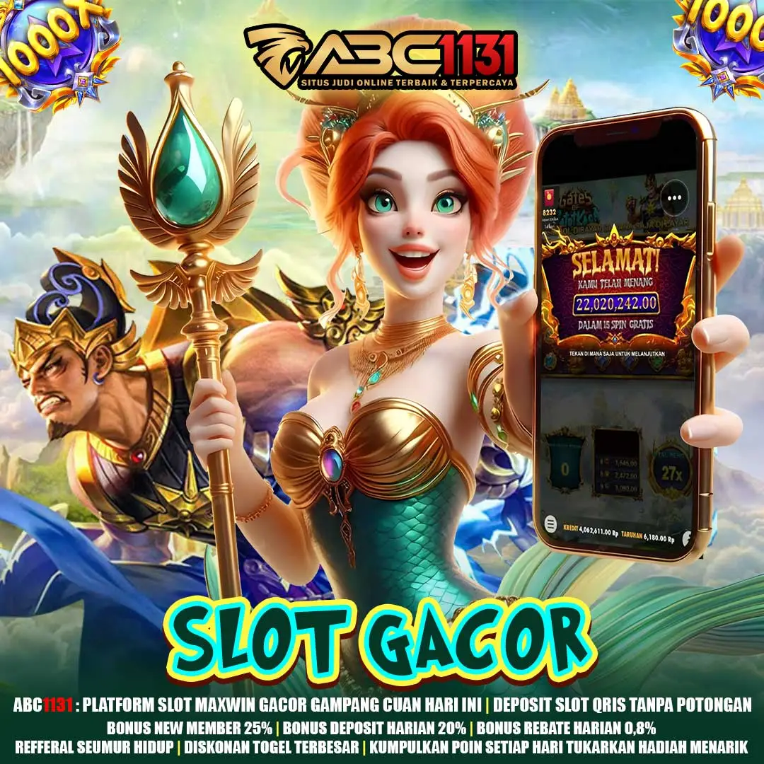 ABC1131: Link Resmi Situs Slot Gacor Hari Ini Gampang Menang Dengan RTP Live Tinggi